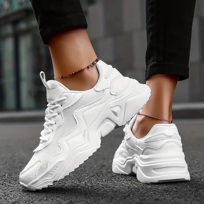 Noah - Weiße Robuste Sneakers
