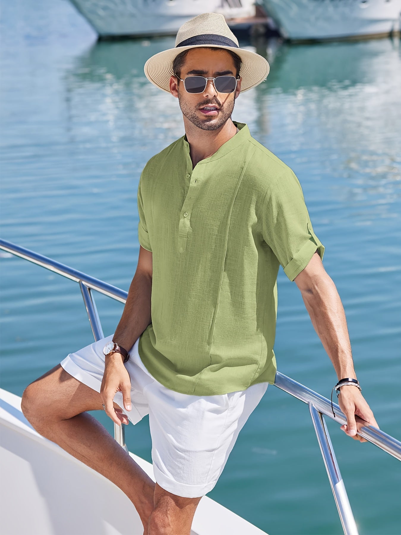 Grünes Casual Hemd - Max