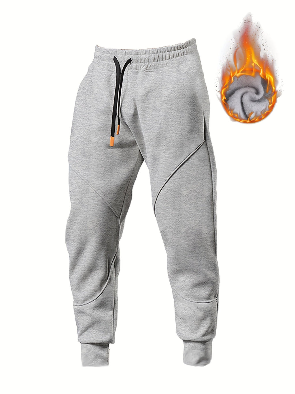 Schwarze Fleece-Jogginghose - Max