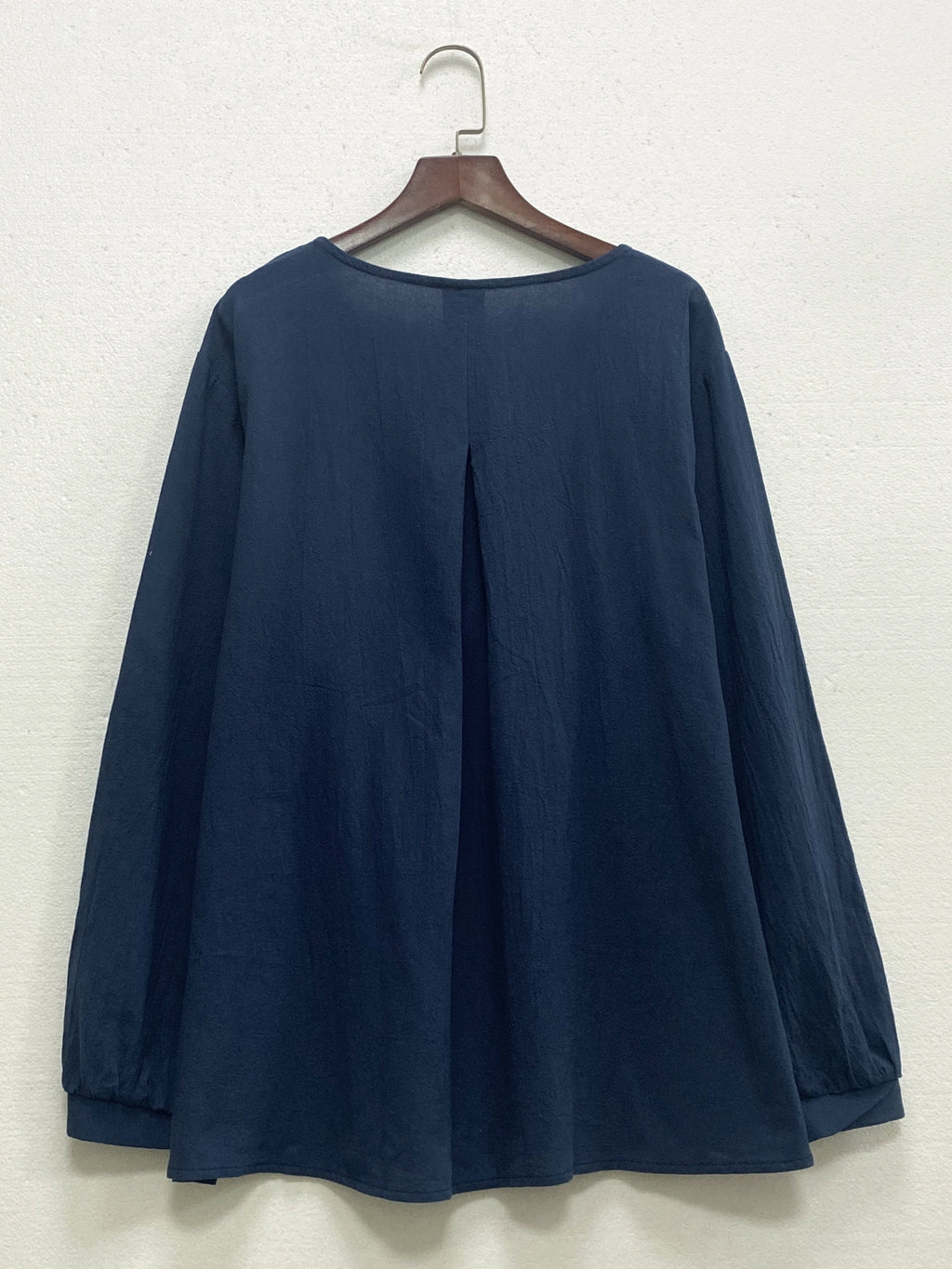 Rosa Knopf-Front Bluse - Sophie