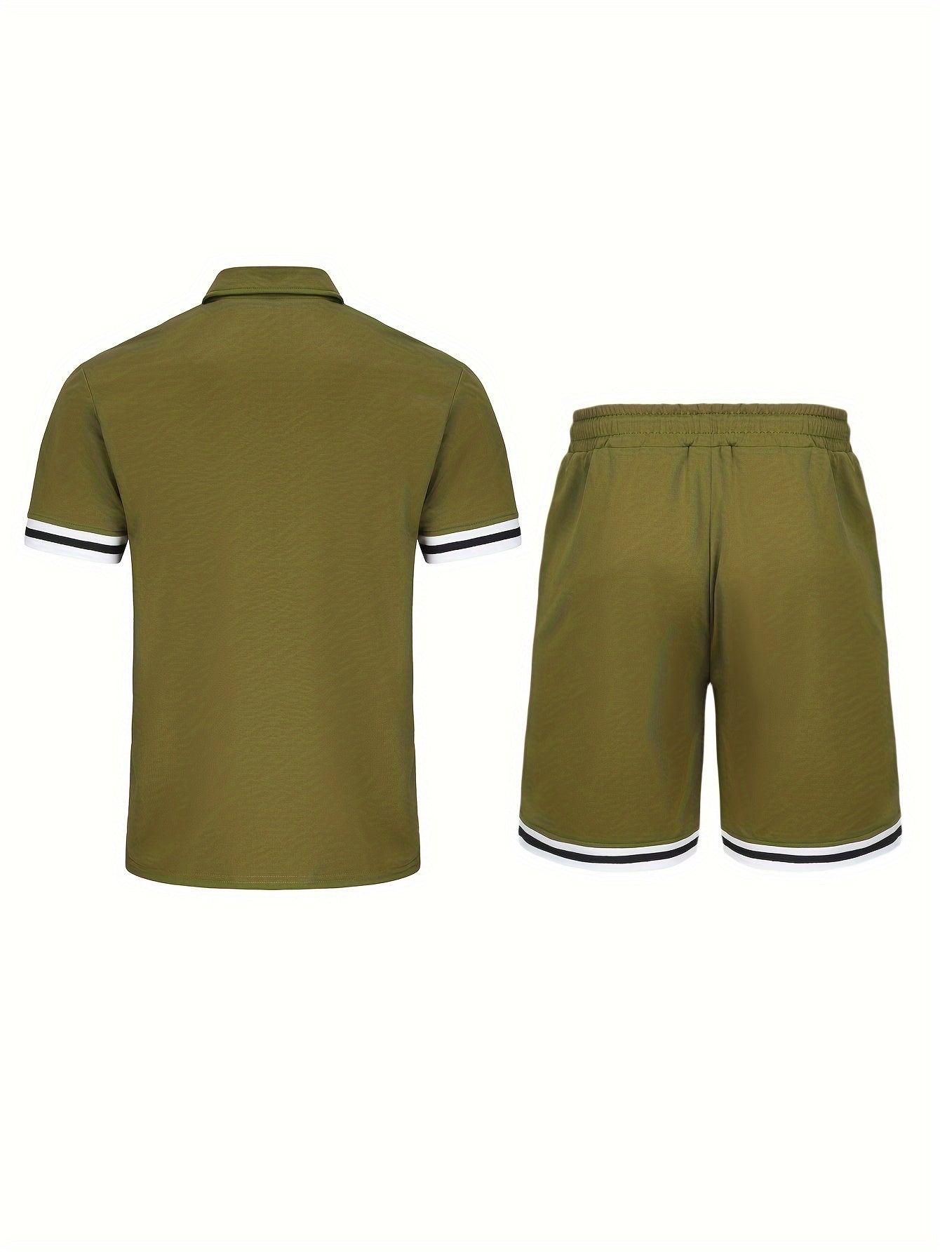 Armeegrünes Golf-Set - Lukas