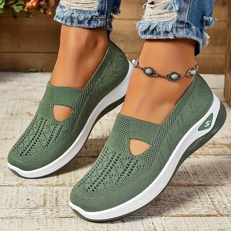 Rote Leichte Slip-On Sneakers - Ruby