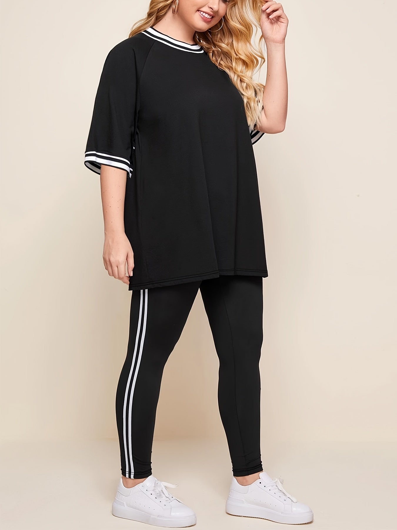 Schwarzes Streifen-Set - Clara