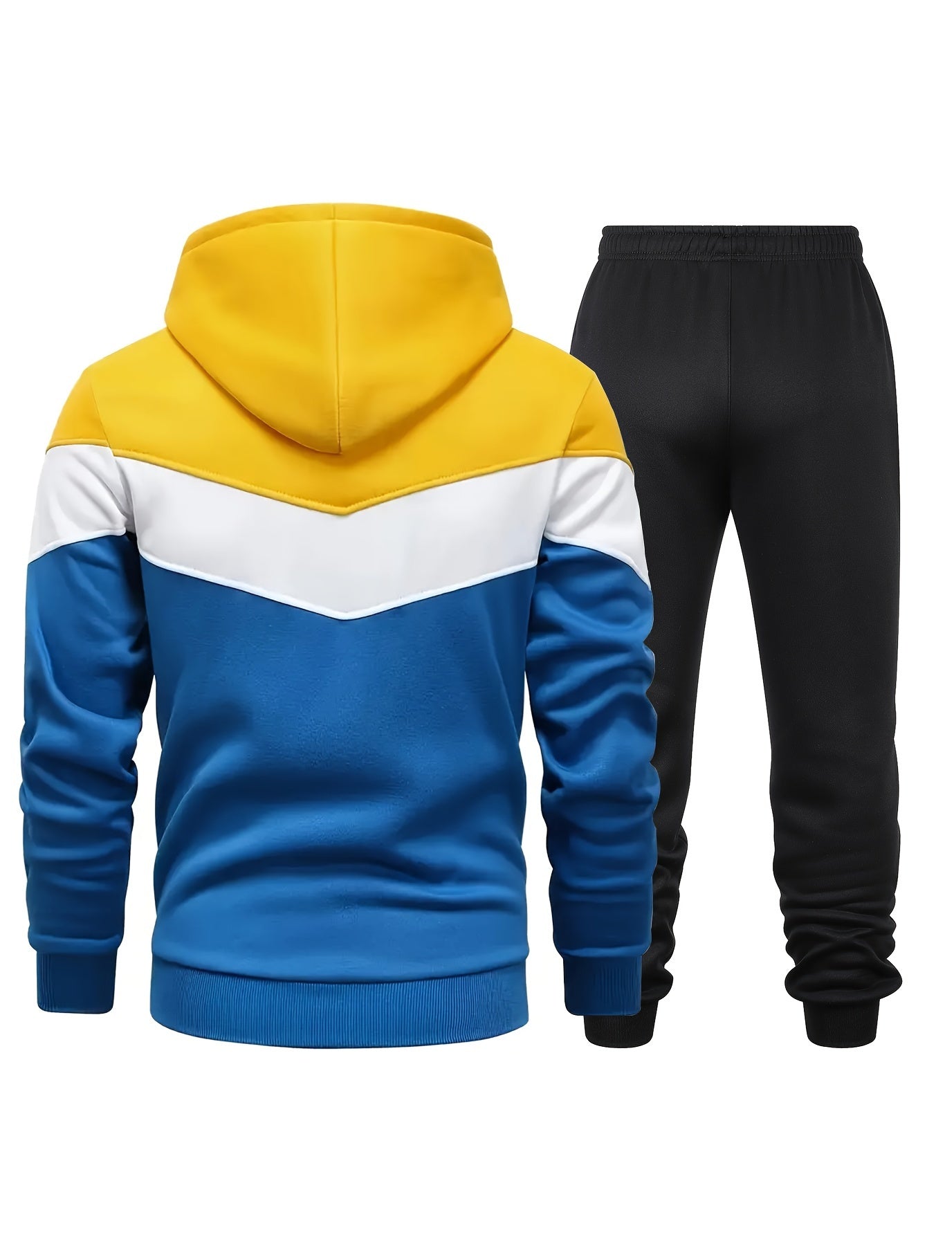 Zweiteiliges Sport-Set Weiß – Leo