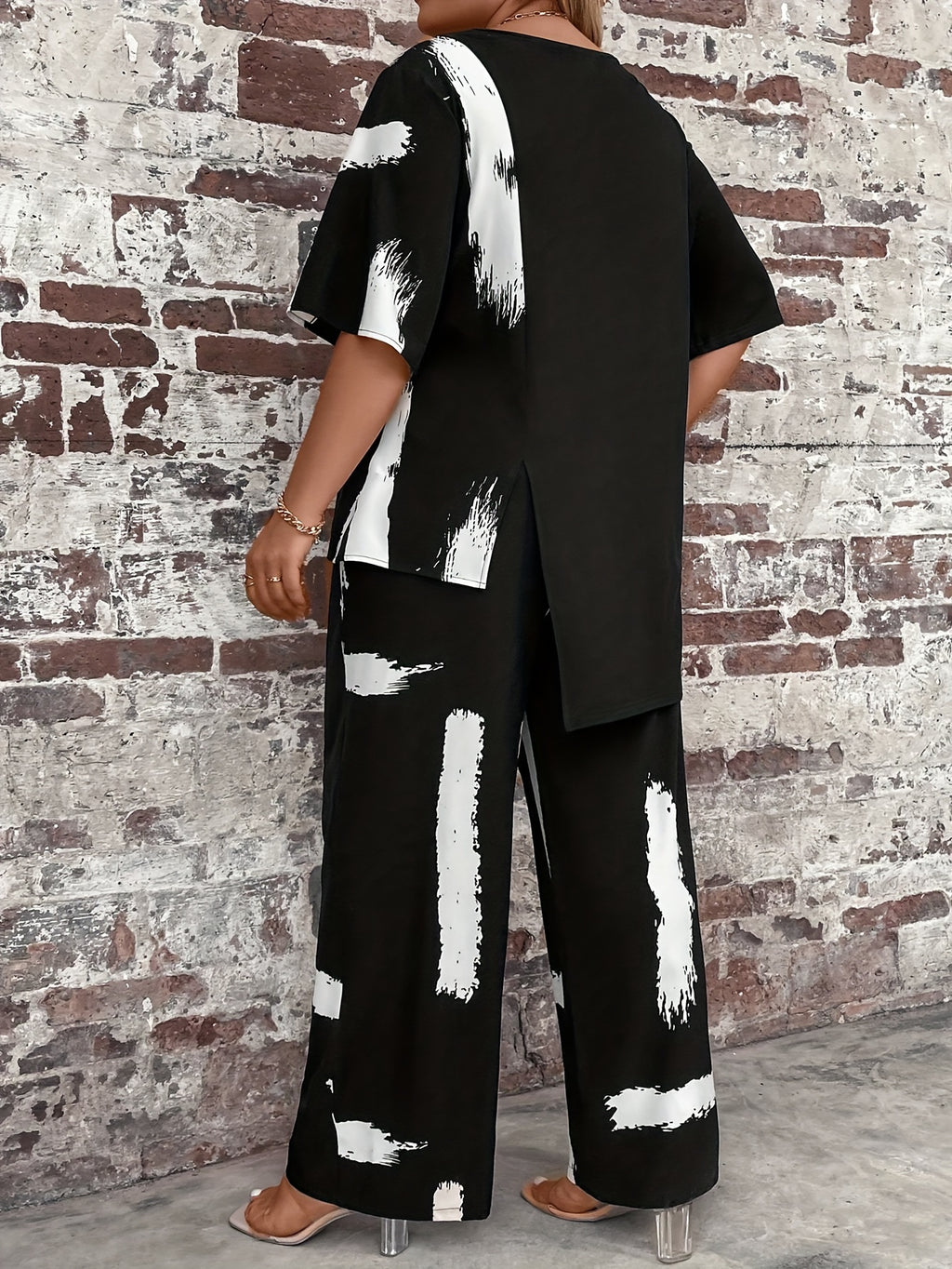 Schwarzes Muster-Set - Laura