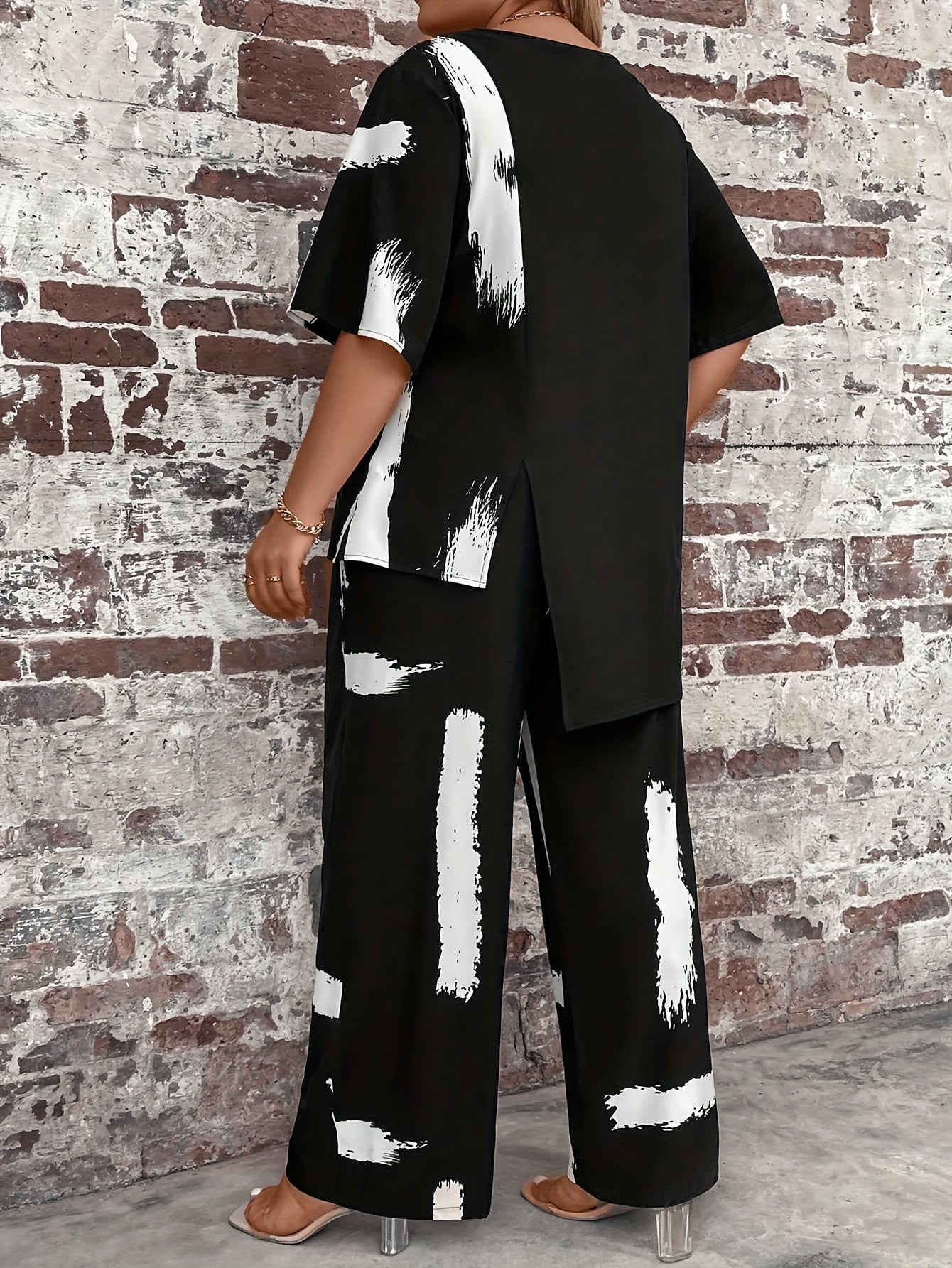 Schwarzes Muster-Set - Laura