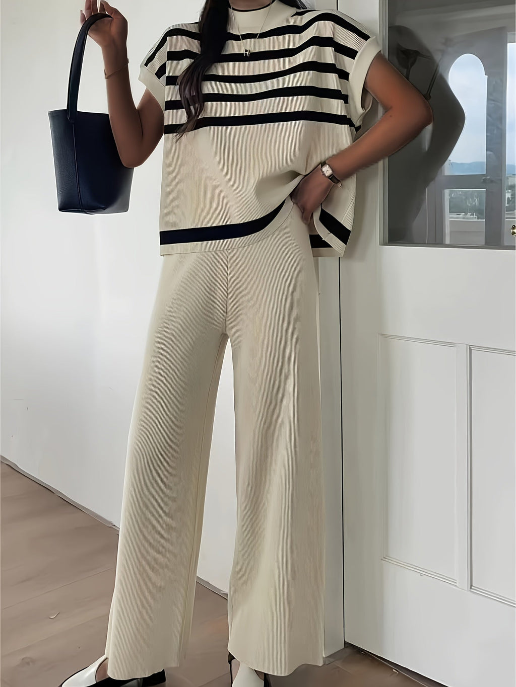 Gestreifter Casual Jumpsuit - Mila