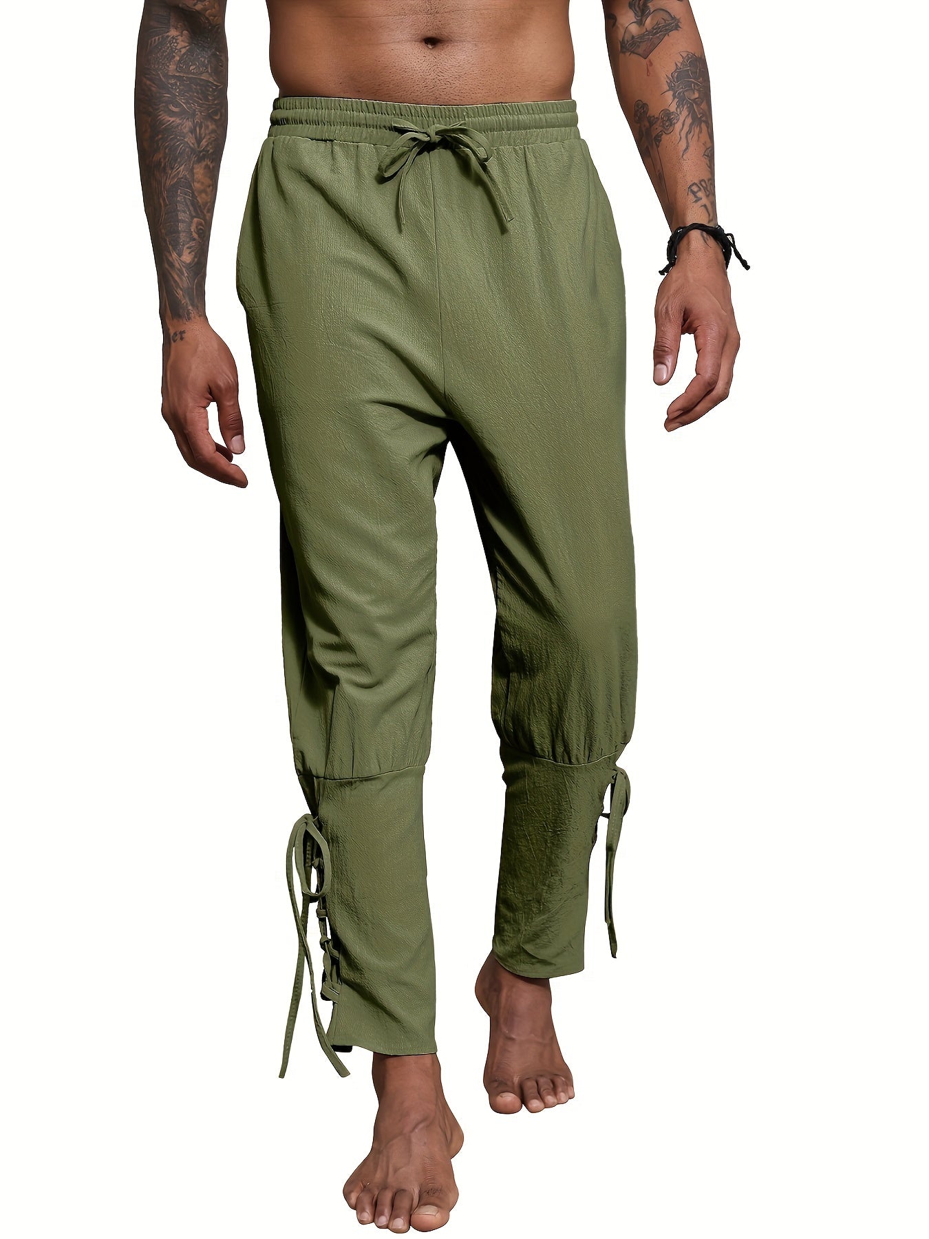 Schwarze Harem-Piratenhose - Ronny