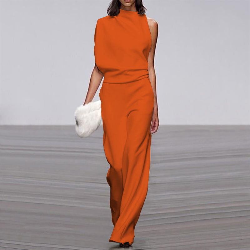 Weißer Off-Shoulder Romper - Lina