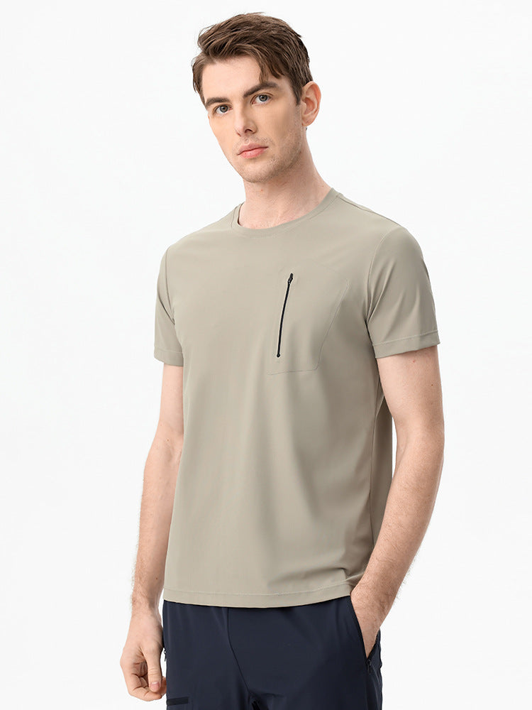 Grünes Eiskühlendes Sommer-T-Shirt - Max