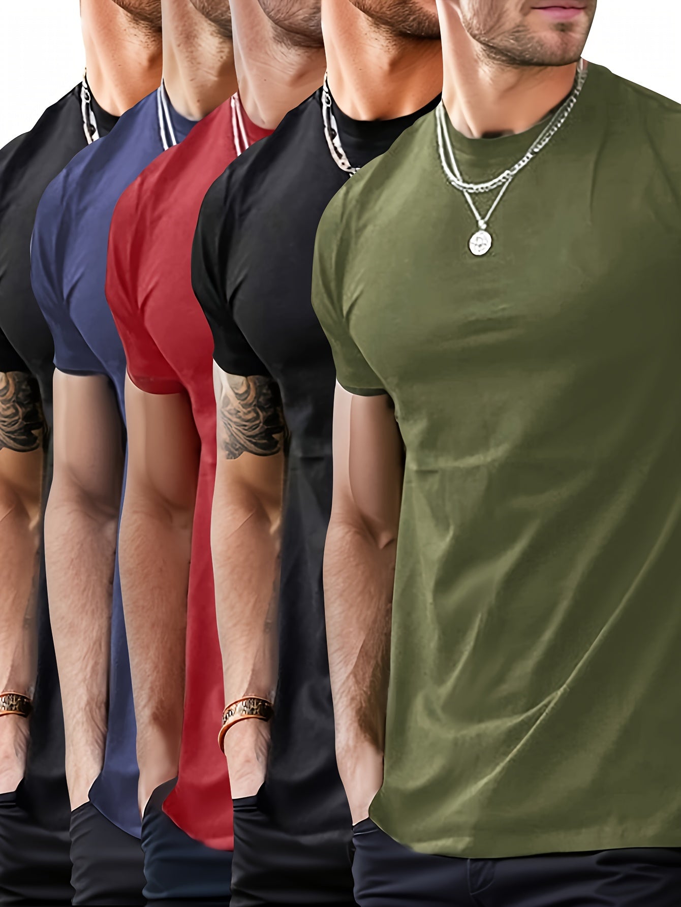 Fünferpack Sportshirts - Nils