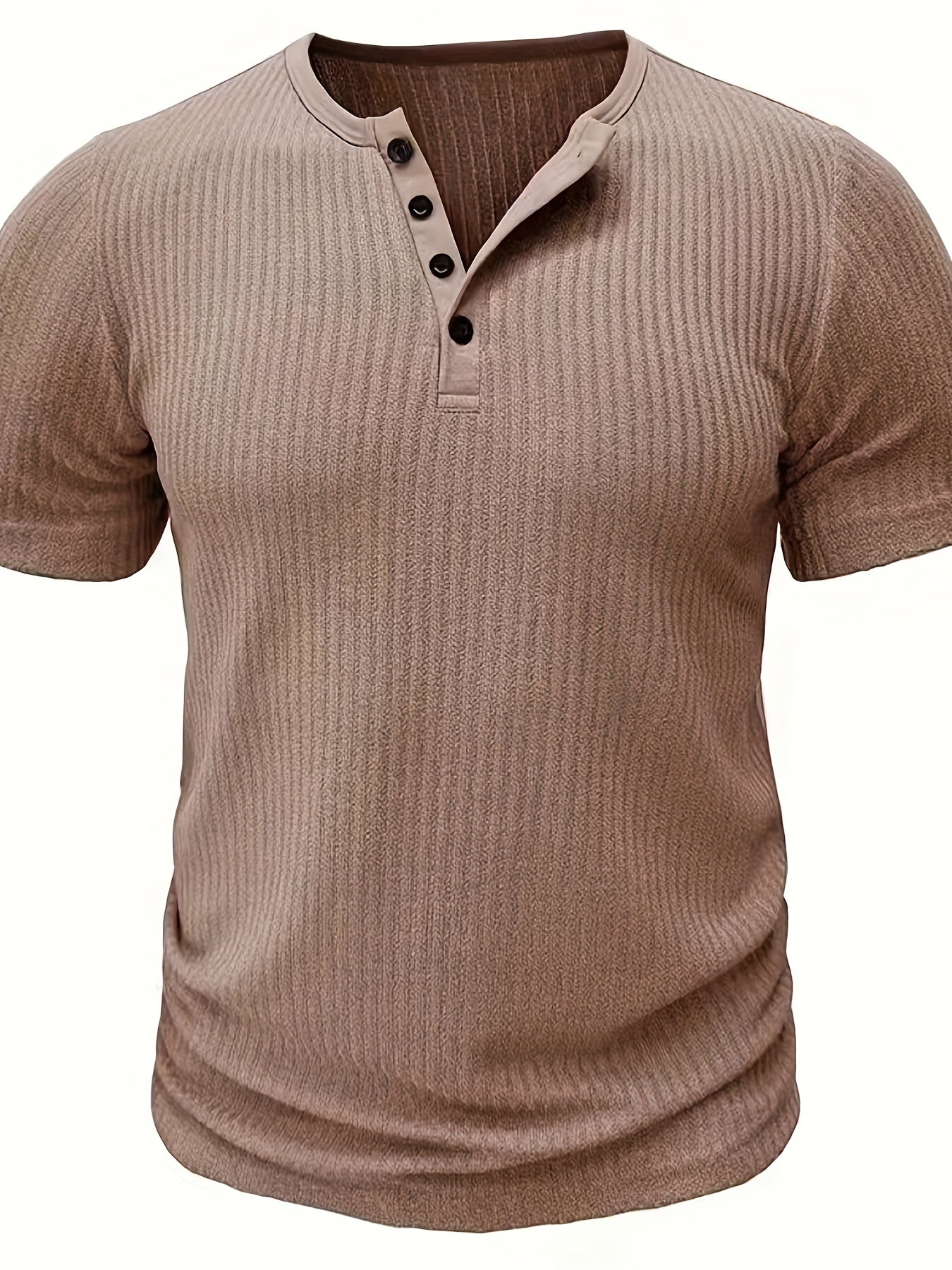 Weißes Henley-T-Shirt - Finn
