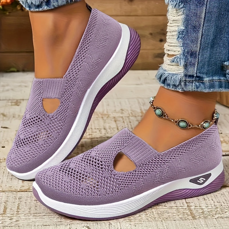 Rote Leichte Slip-On Sneakers - Ruby