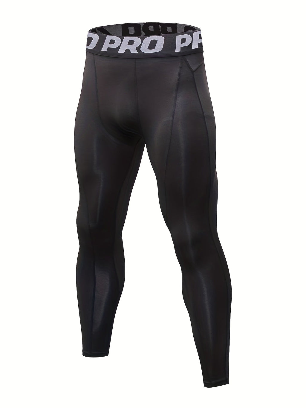 Schwarze Kompressions-Leggings - Wendell