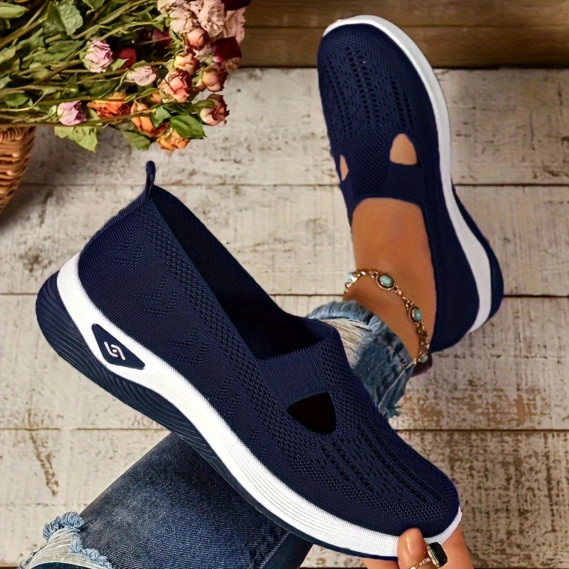 Rote Leichte Slip-On Sneakers - Ruby