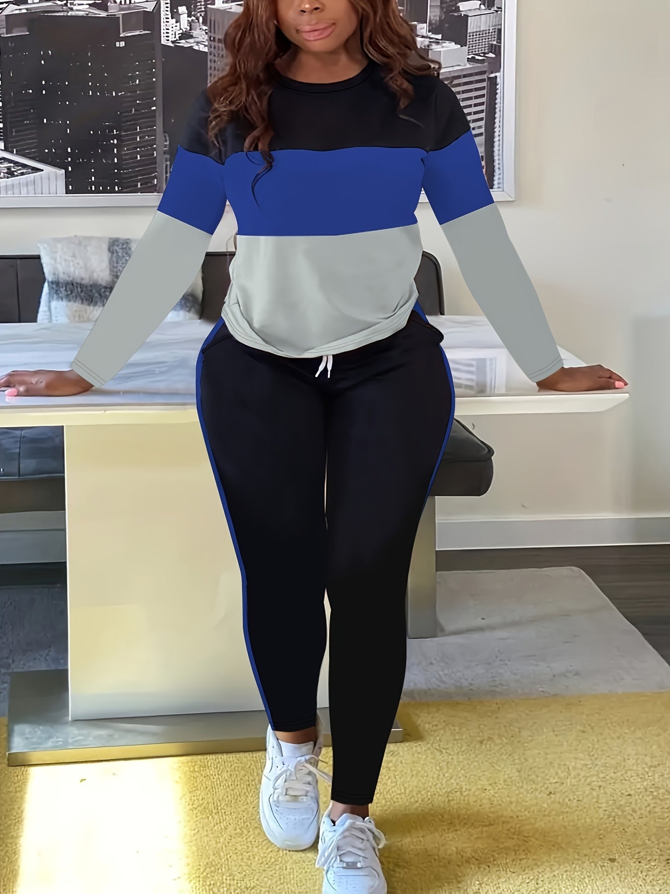 Rosa Colorblock-Set - Clara