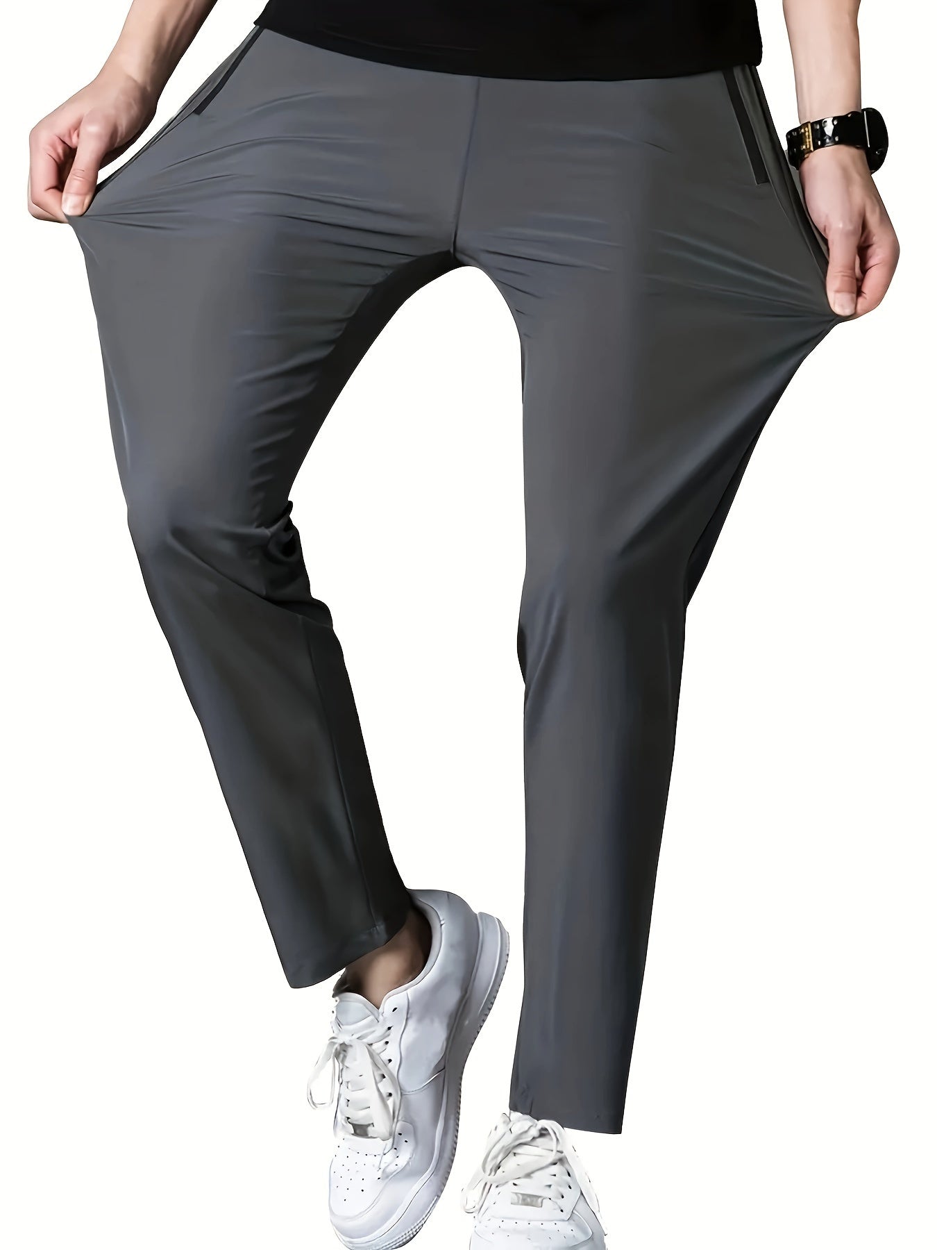 Schwarze Ultraleichte Sport-Jogginghose - Elvis