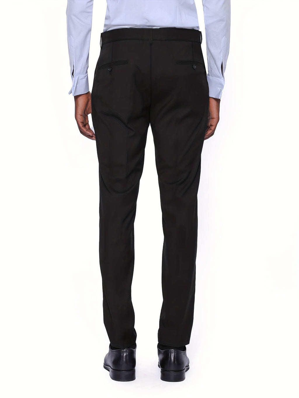 Schwarze Slim-Fit Hose - Kane