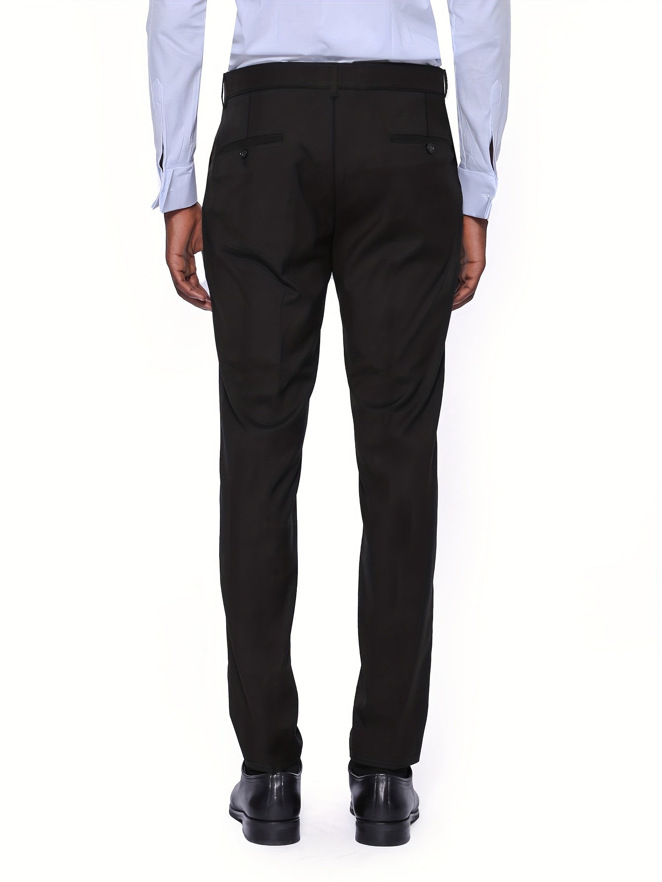 Schwarze Slim-Fit Hose - Kane