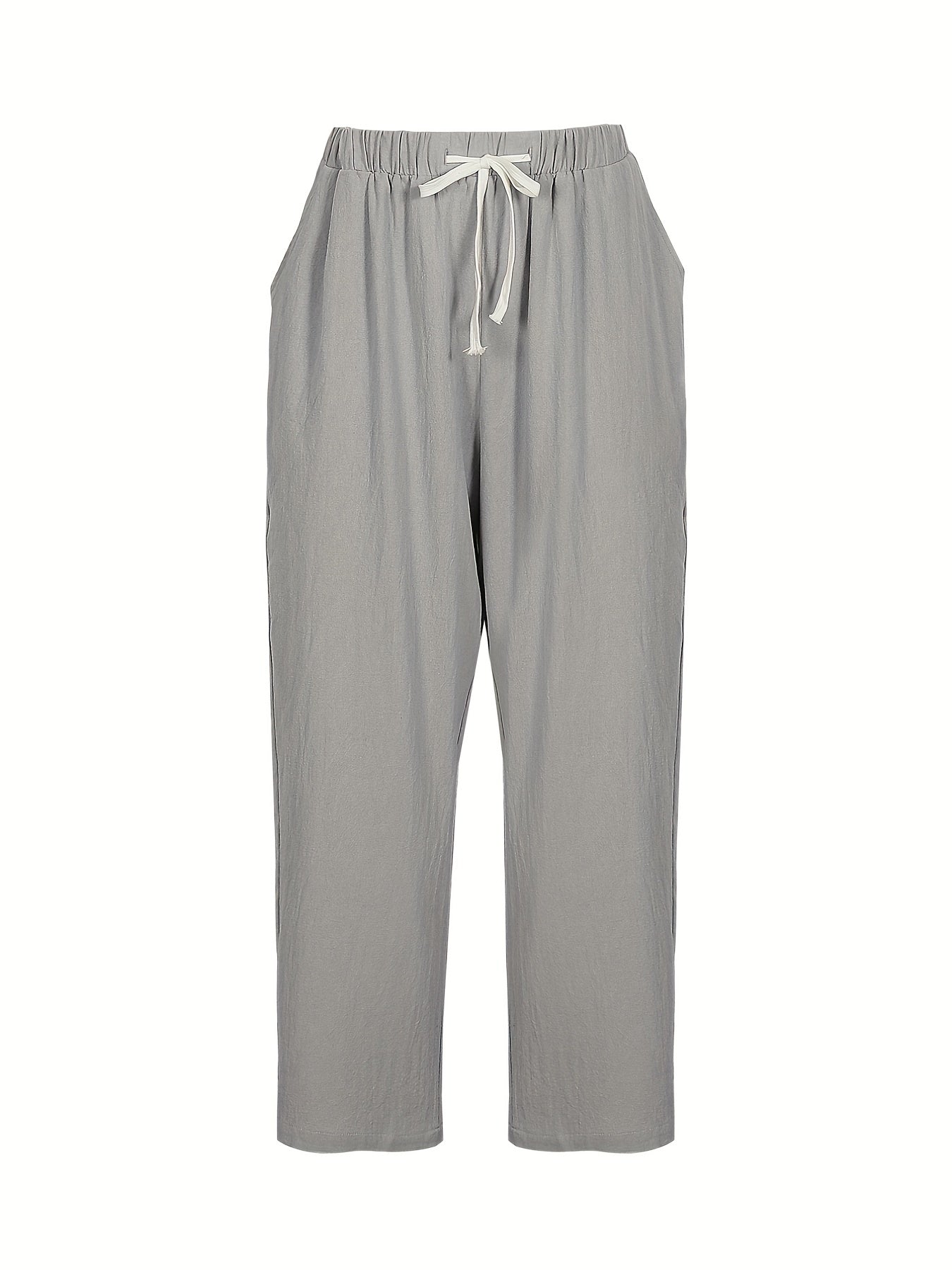 Khakifarbene Plus Size Haremshose - Mia