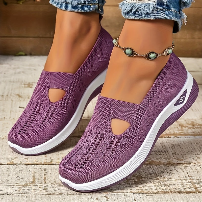 Rote Leichte Slip-On Sneakers - Ruby