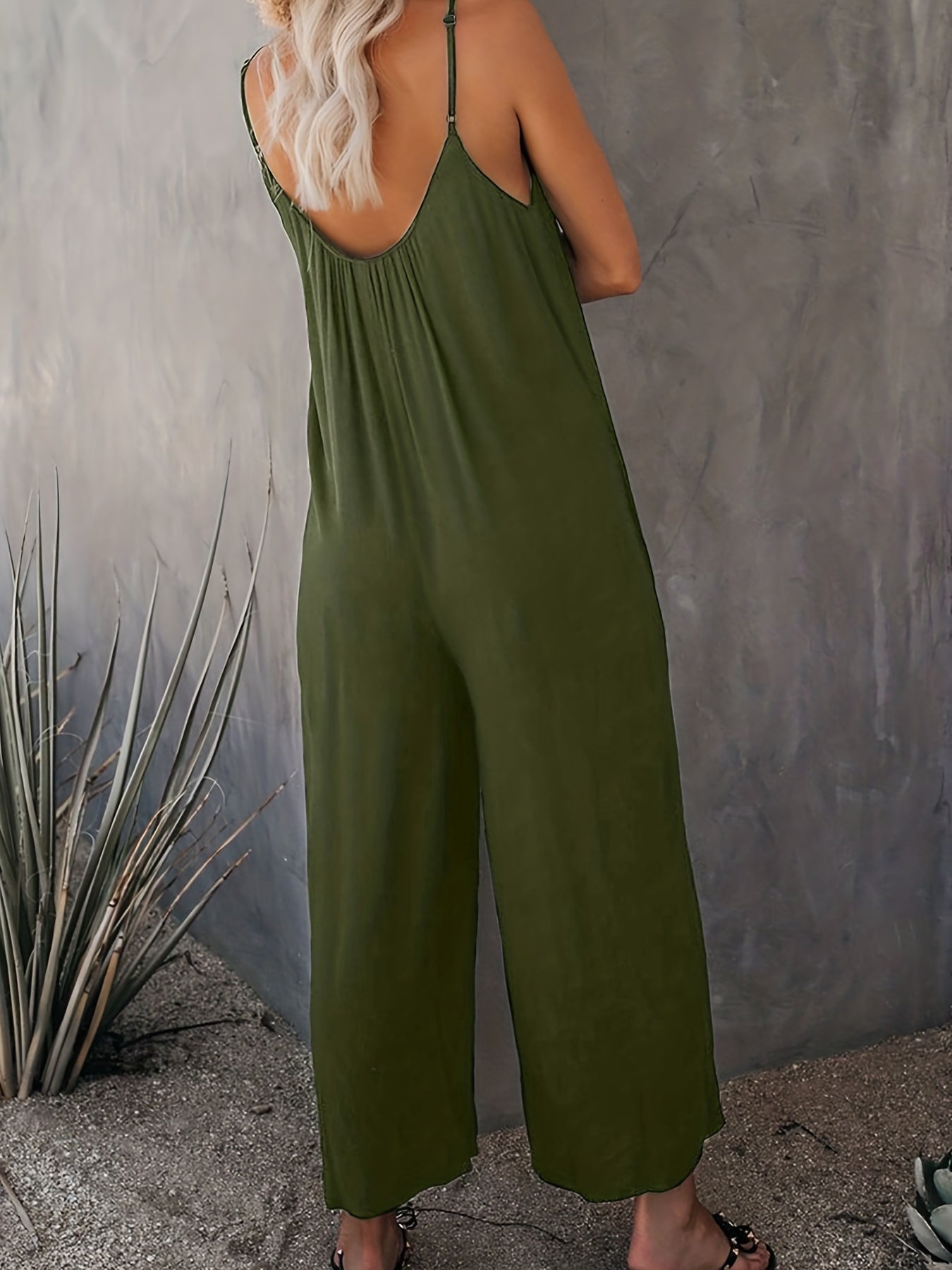Schwarzer Jumpsuit - Lara