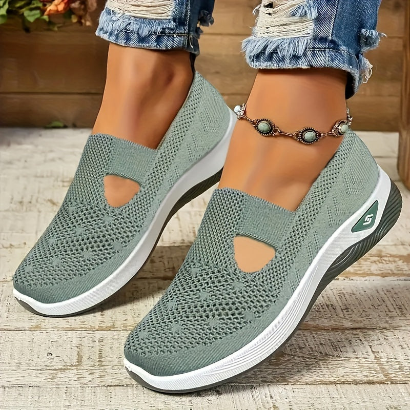 Rote Leichte Slip-On Sneakers - Ruby