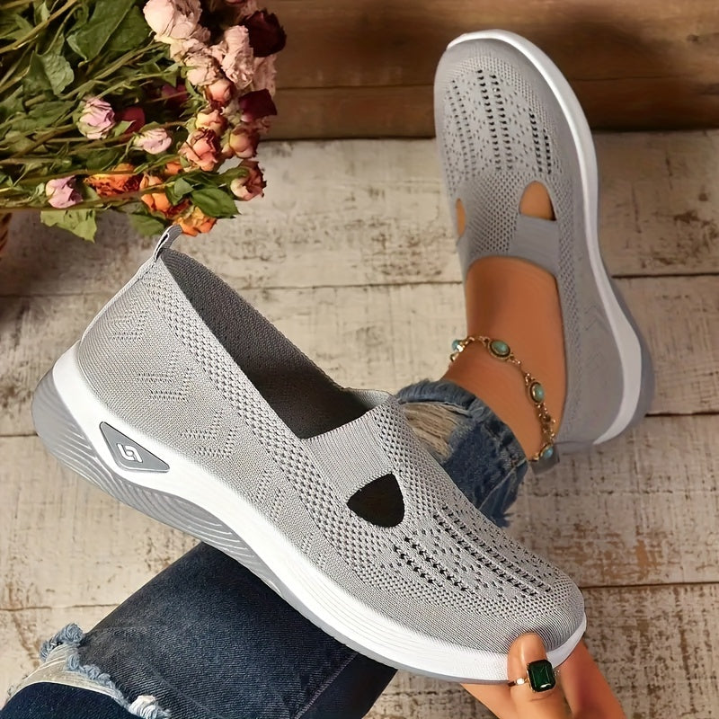 Rote Leichte Slip-On Sneakers - Ruby