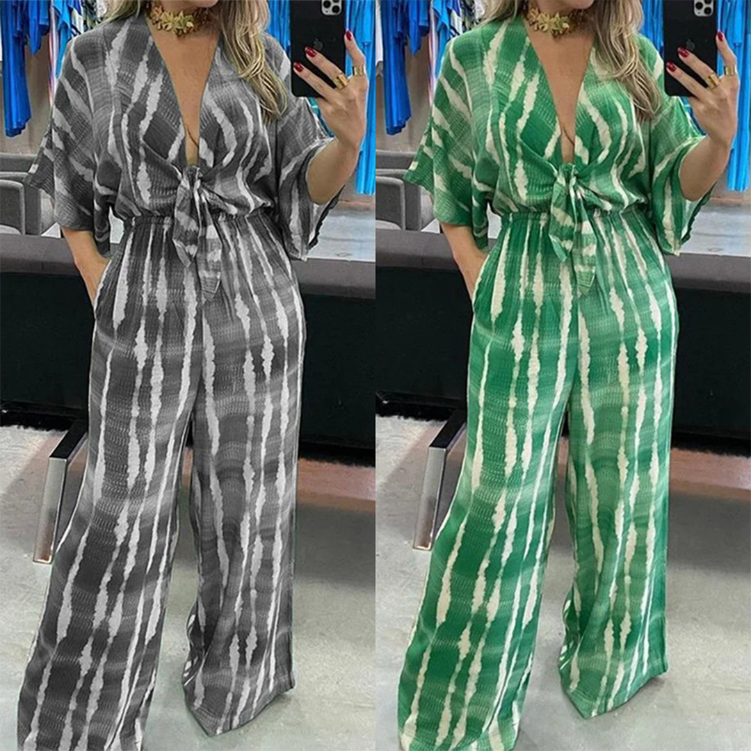 Grüner Modischer Jumpsuit - Sophie