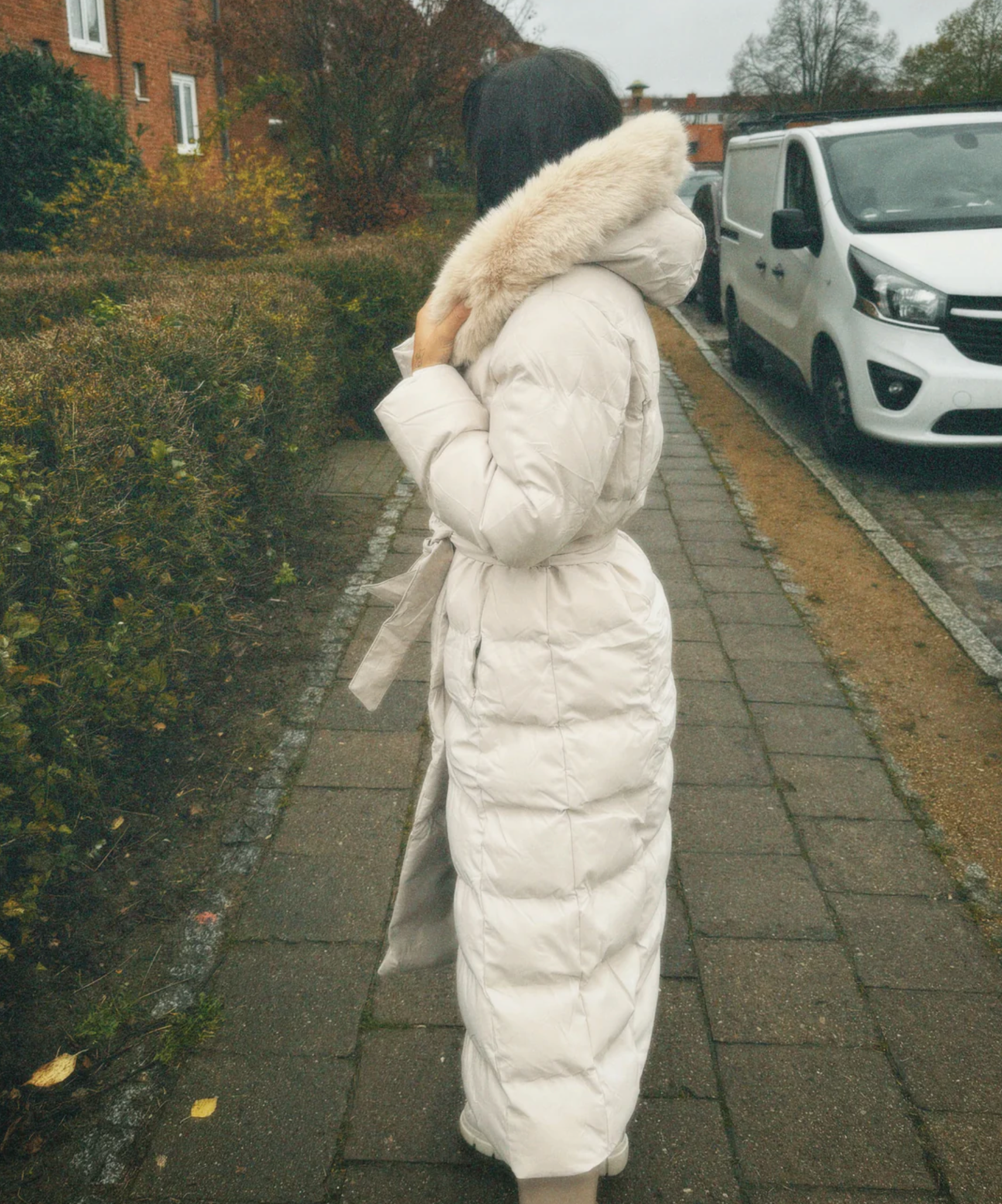 Langer Warmer Parka Schwarz - Nora