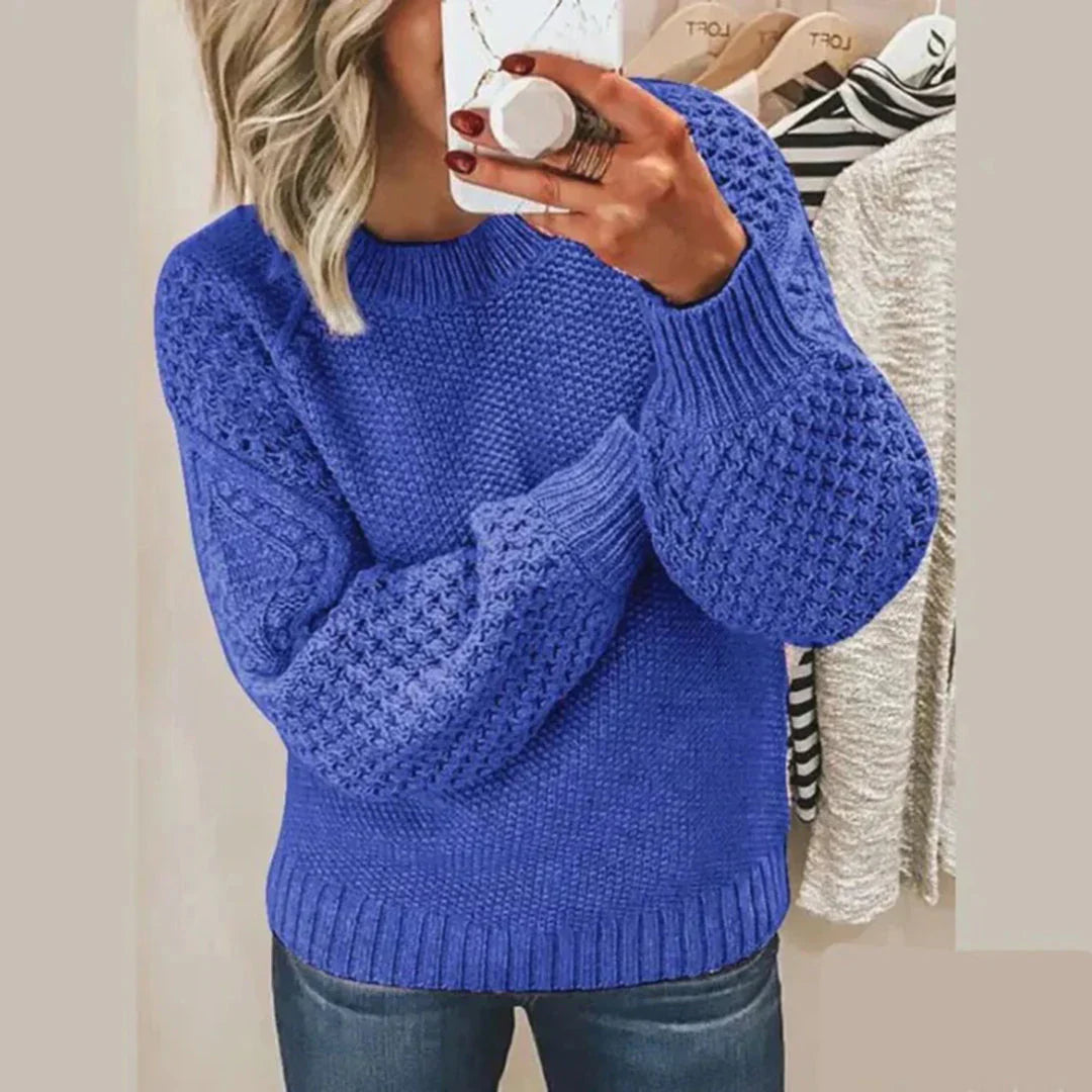Warmer und Stilvoller Pullover Beige - Lara