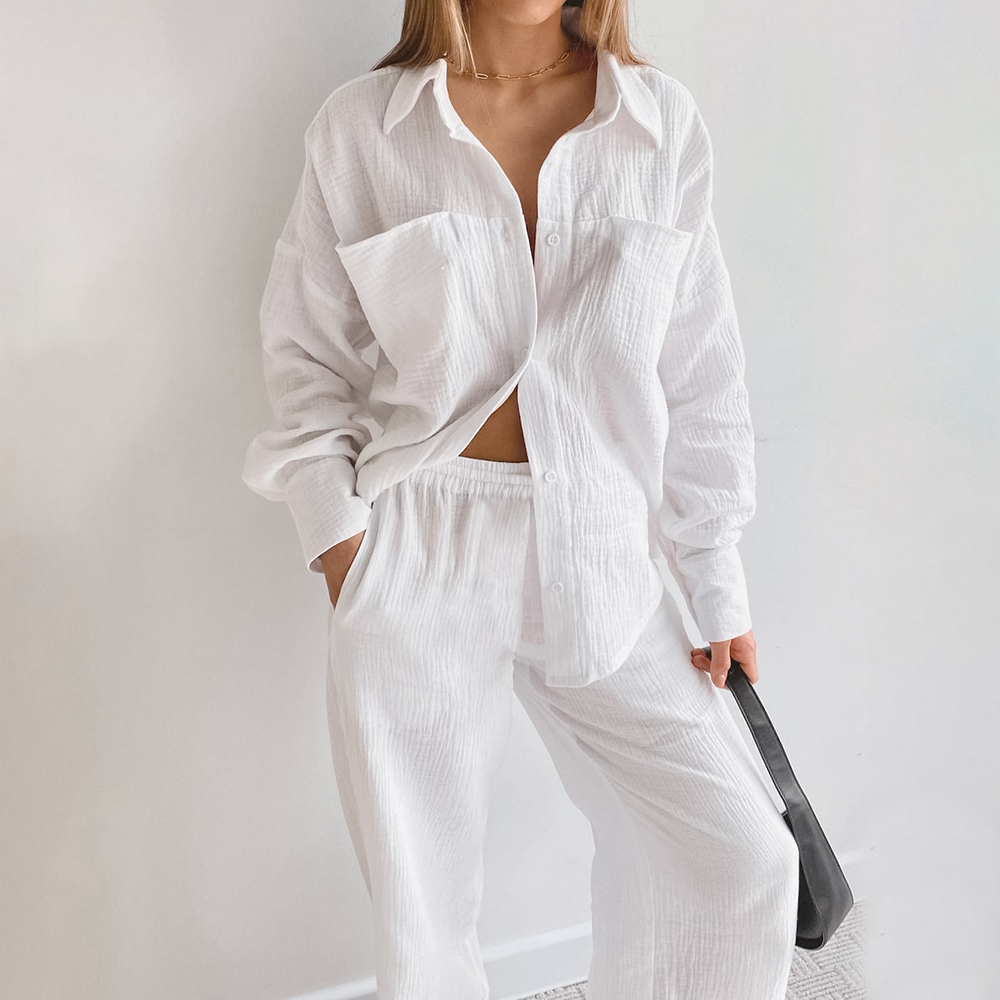 Weißes Freizeit-Set - Lena