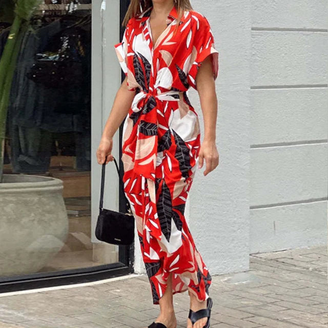 Schickes Schwarzes Hemdkleid - Joella