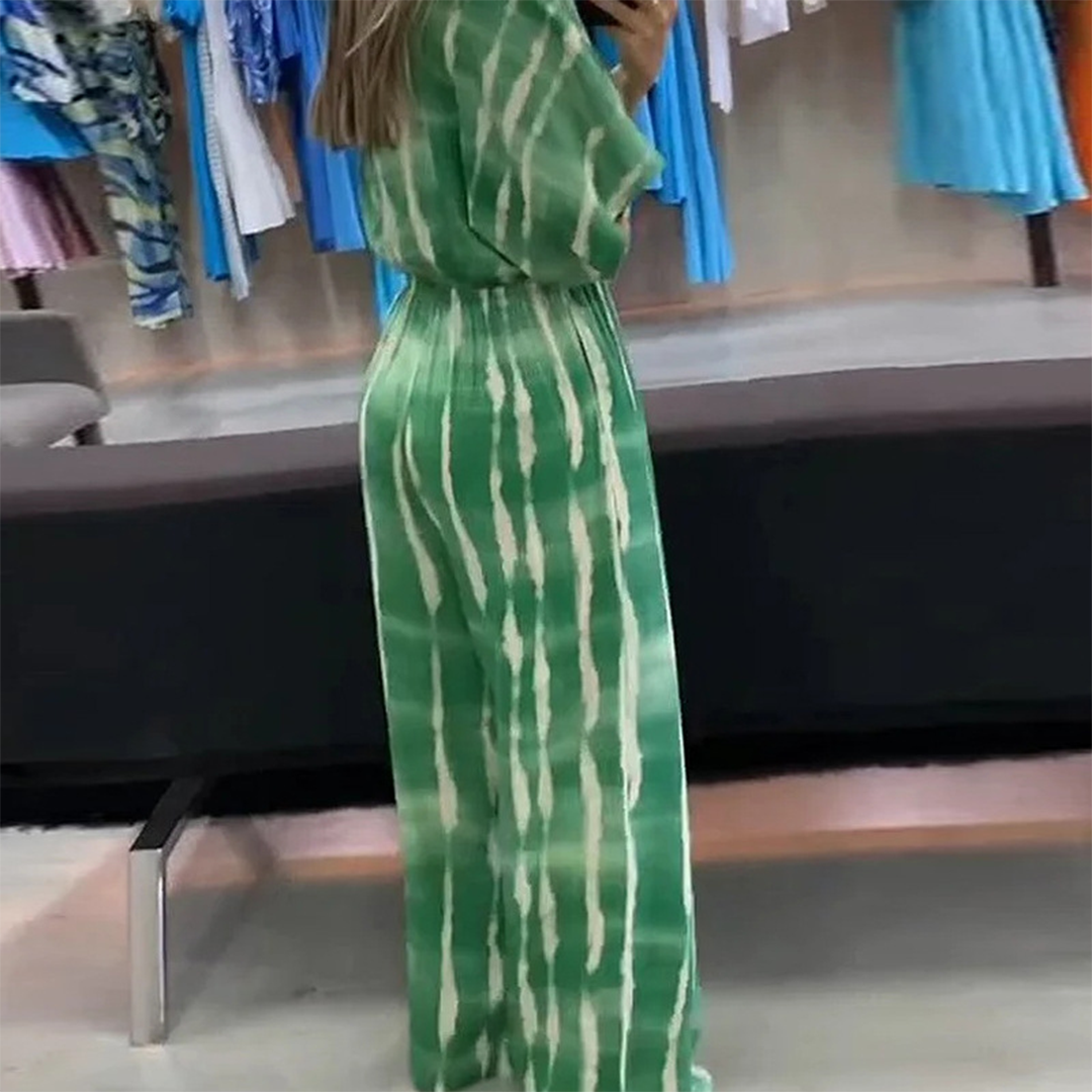 Grüner Modischer Jumpsuit - Sophie