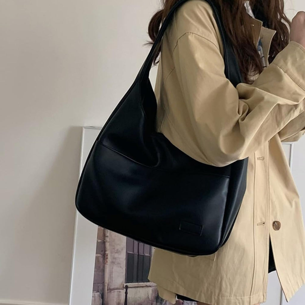 Burgunderrote Schultertasche - Elin