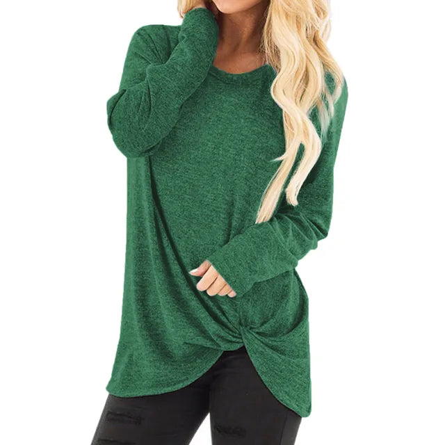 Schwarzes Langarmshirt - Lotte