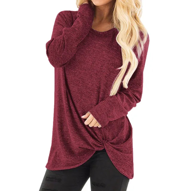 Schwarzes Langarmshirt - Lotte