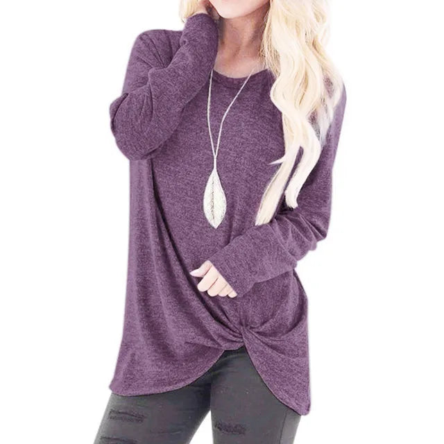 Schwarzes Langarmshirt - Lotte