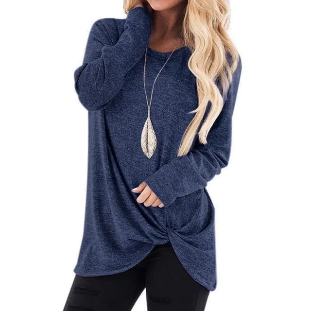 Schwarzes Langarmshirt - Lotte