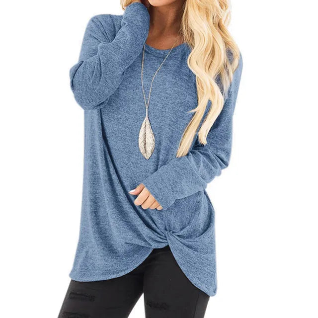 Schwarzes Langarmshirt - Lotte