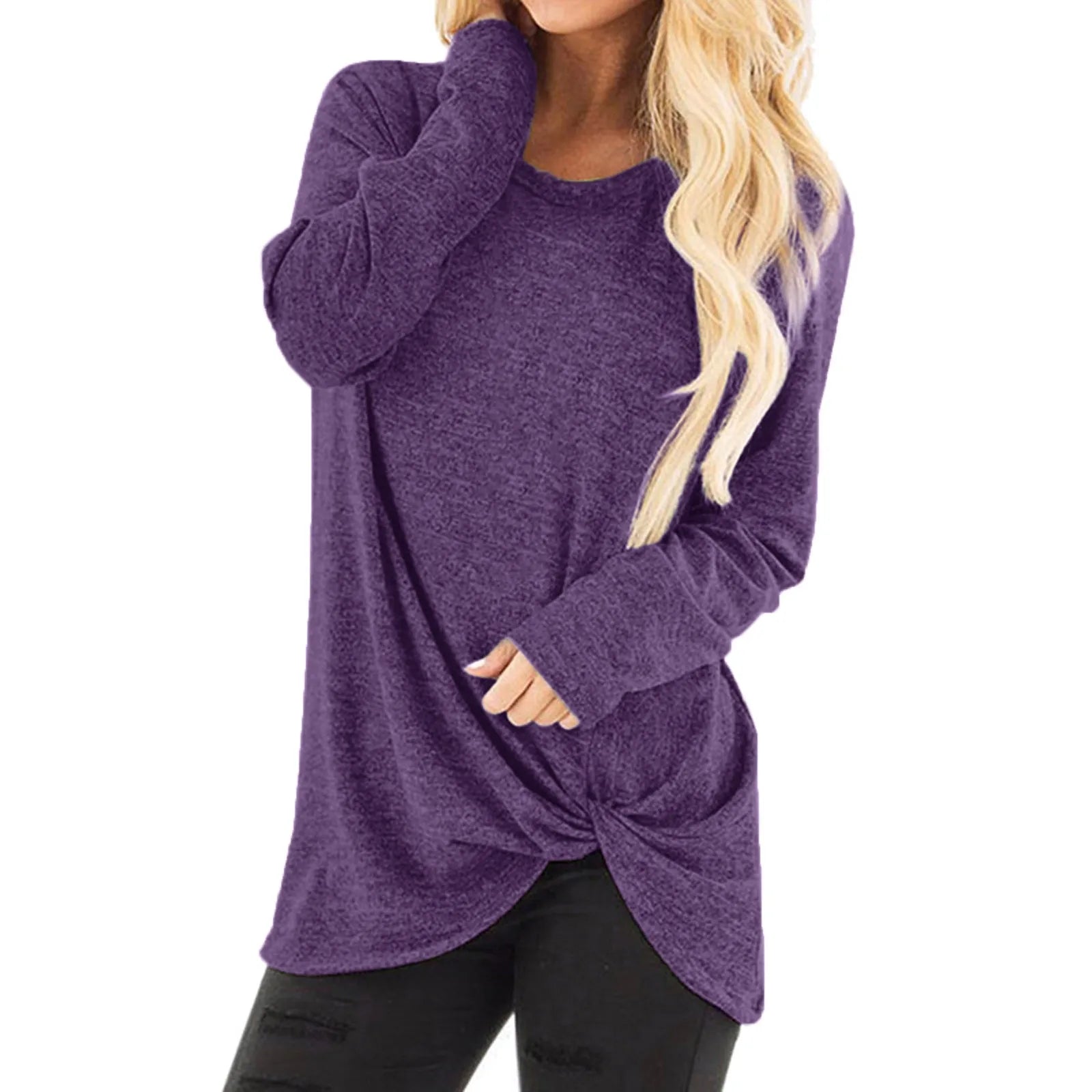 Schwarzes Langarmshirt - Lotte