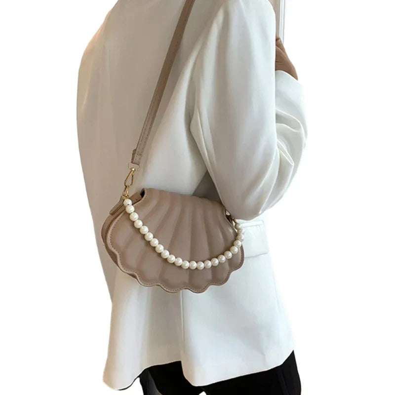 Schwarze Elegante Schultertasche - Vernon