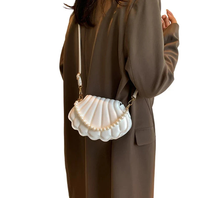 Schwarze Elegante Schultertasche - Vernon