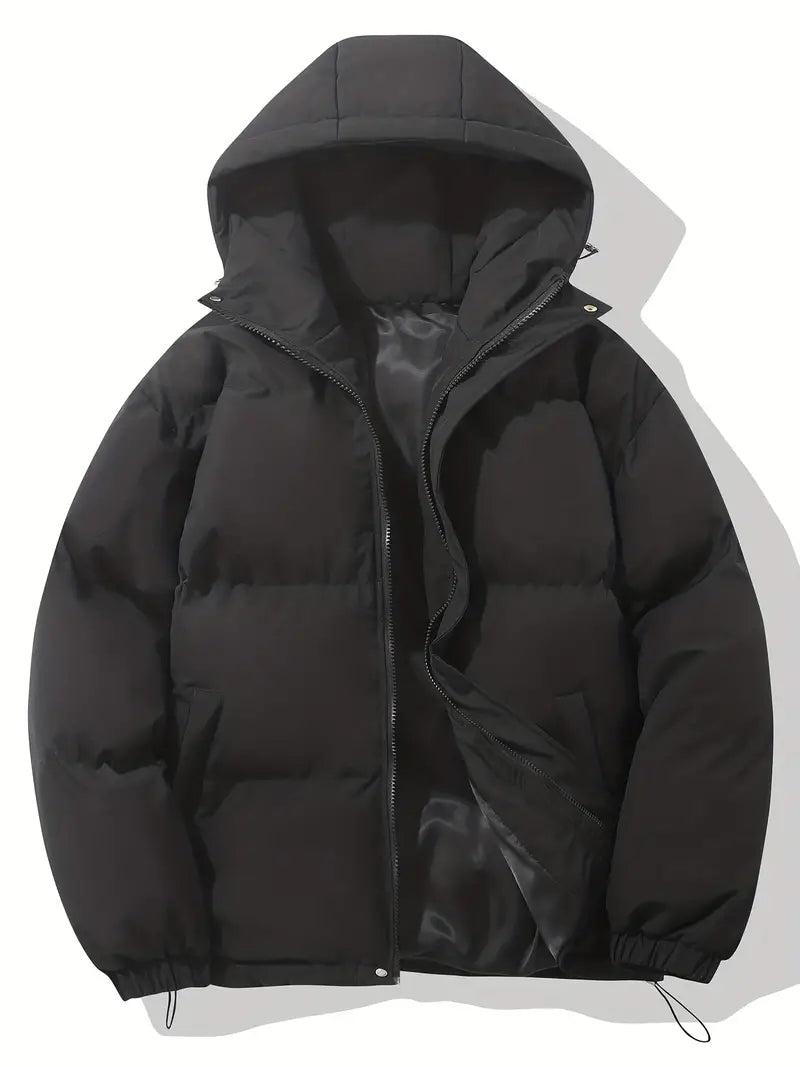 Gepolsterte Winterjacke mit Kapuze - Laura