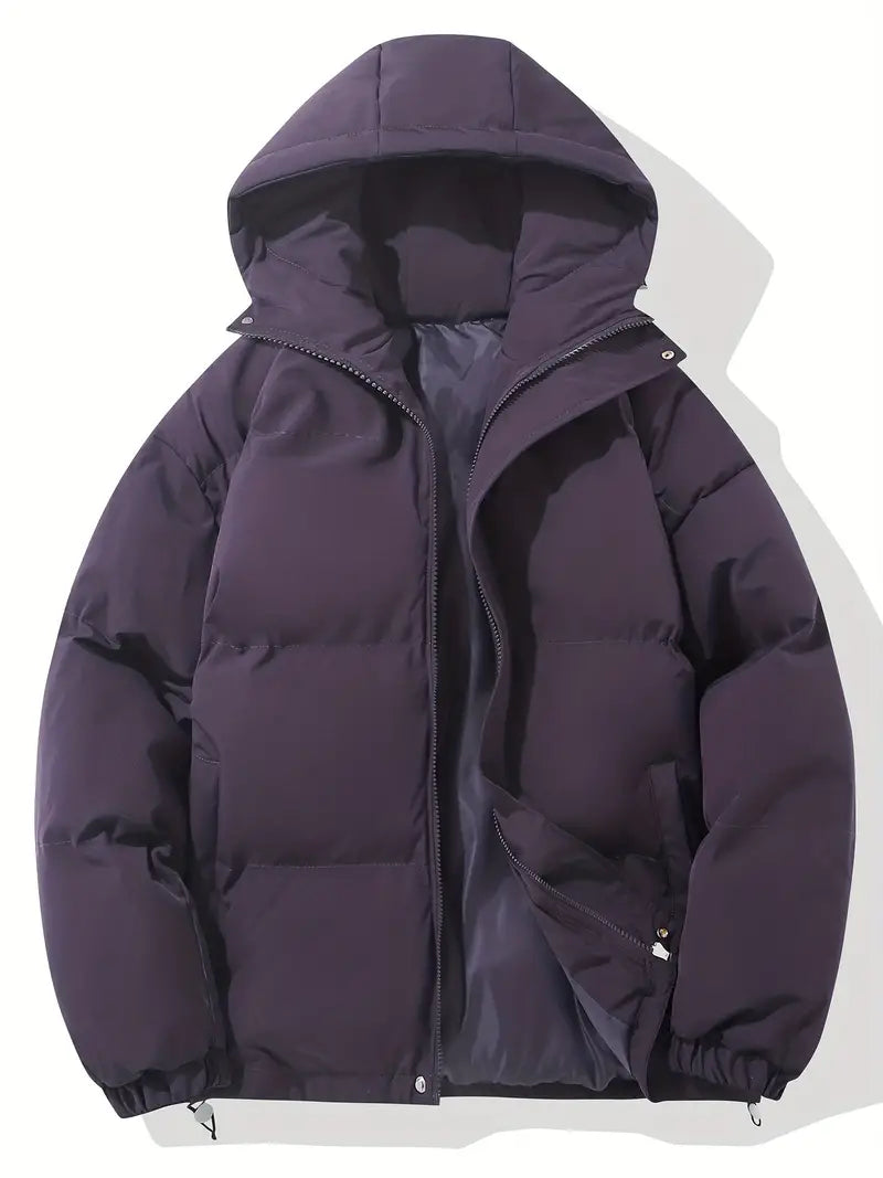 Gepolsterte Winterjacke mit Kapuze - Laura