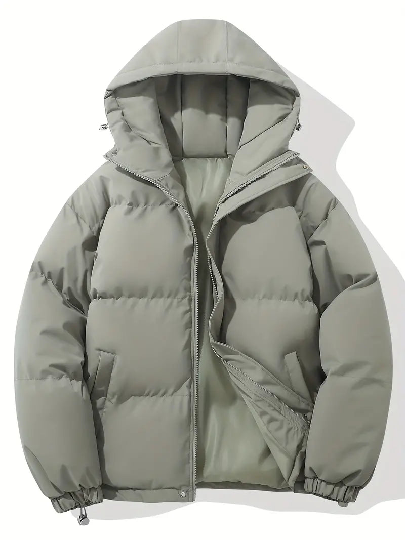 Gepolsterte Winterjacke mit Kapuze - Laura