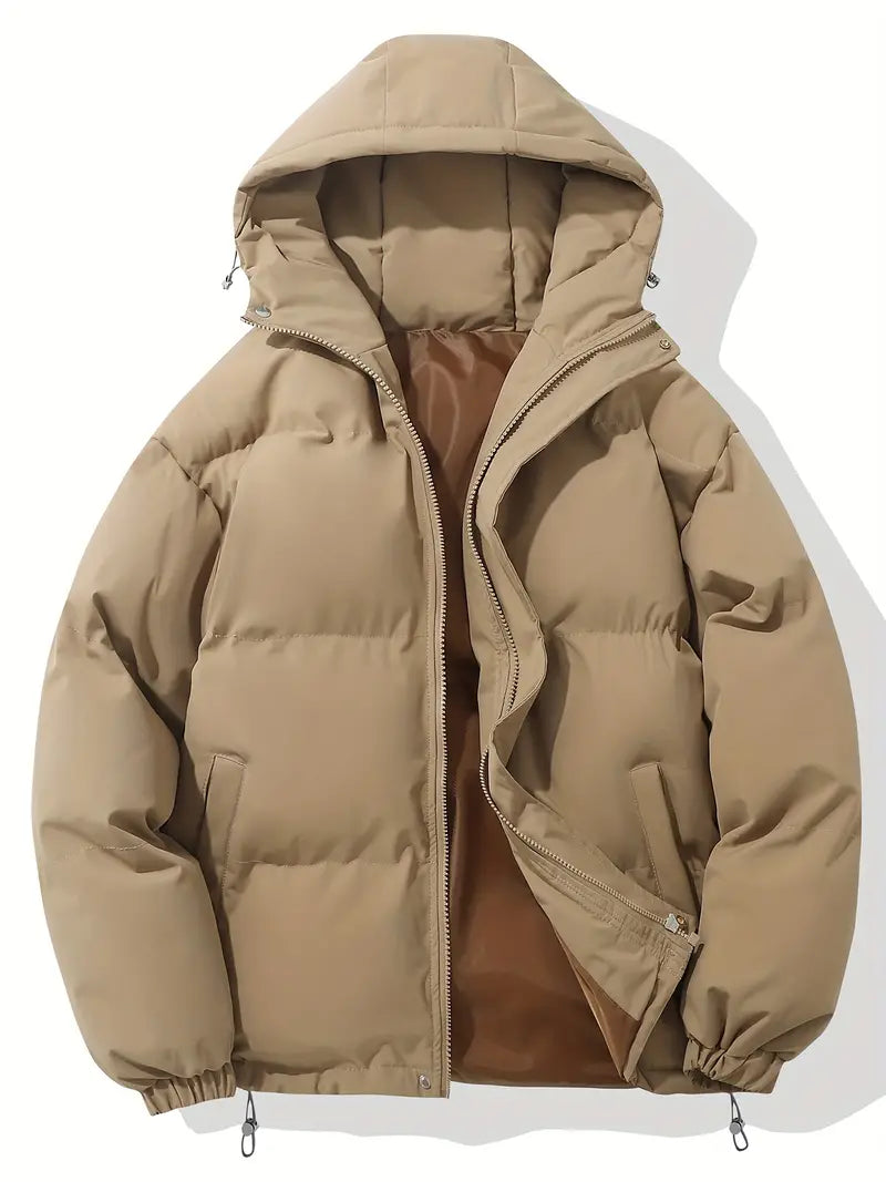Gepolsterte Winterjacke mit Kapuze - Laura