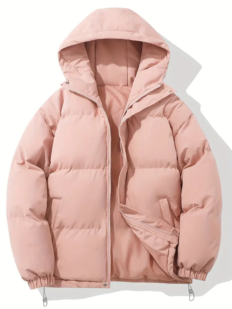 Gepolsterte Winterjacke mit Kapuze - Laura