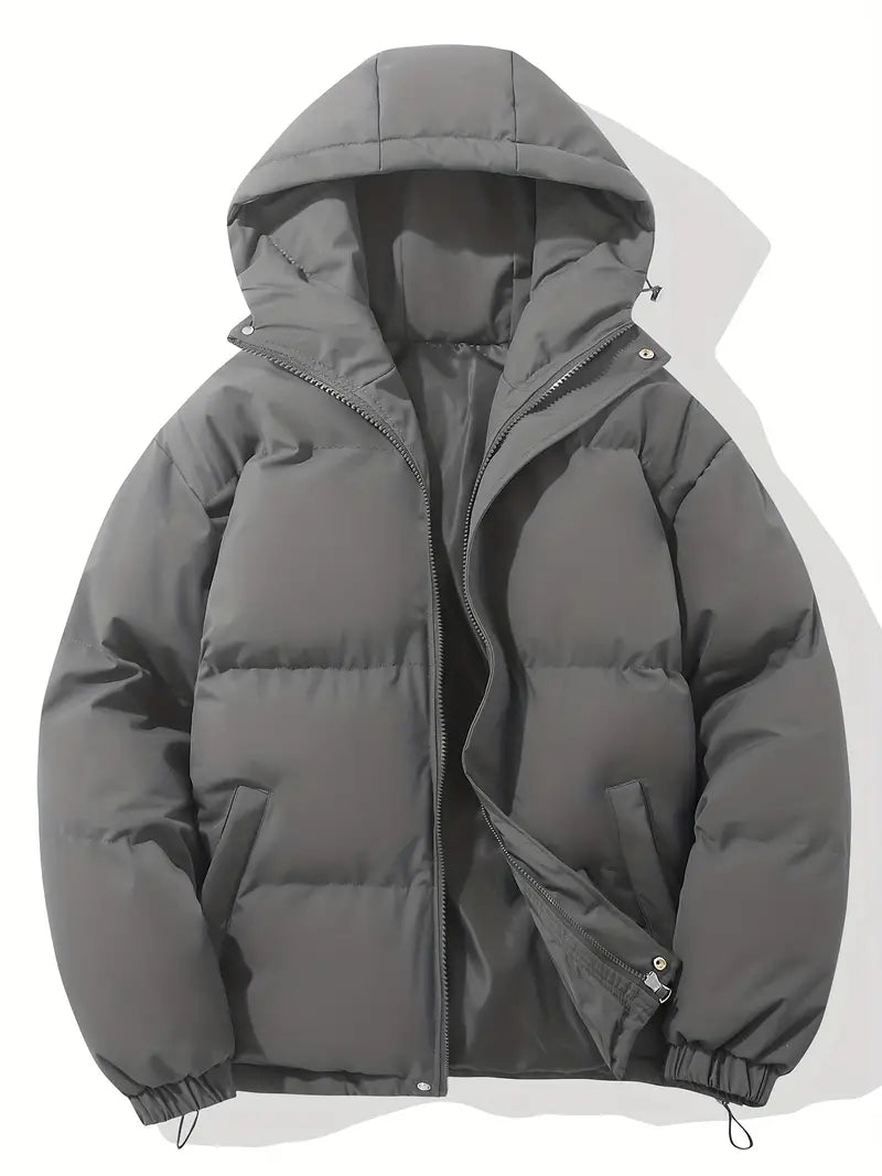 Gepolsterte Winterjacke mit Kapuze - Laura