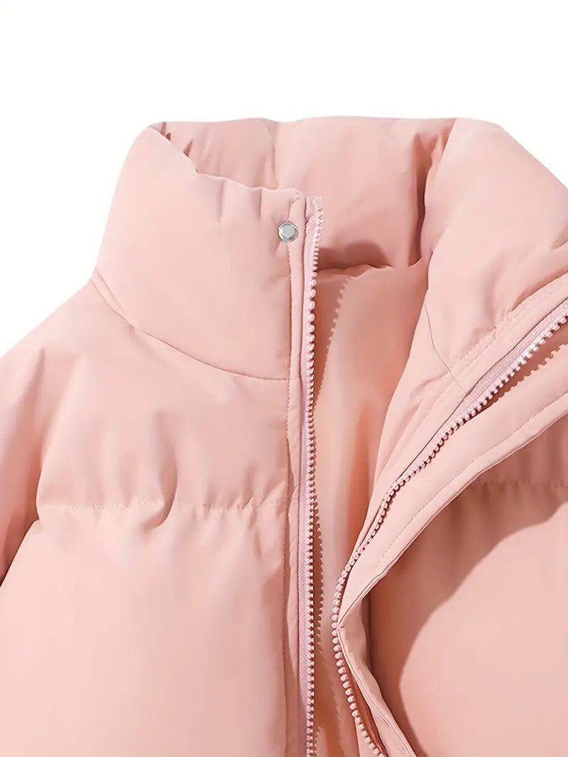 Gepolsterte Winterjacke mit Kapuze - Laura